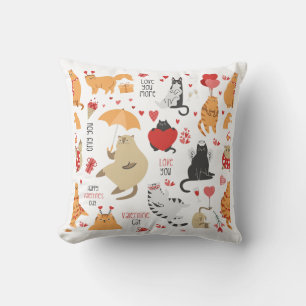 Valentine’s Day Cat Cushion