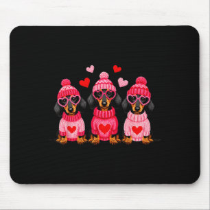Valentine’s Day Dog Cute Dachshund Dogs For Dog Mo Mouse Mat
