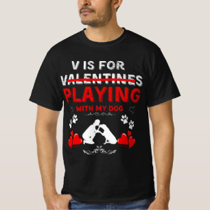 Valentine’s Day Dog Lover Tee - Celebrating Canine