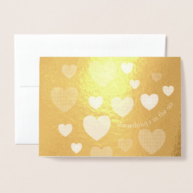 Valentine’s Day Foil Card (Front With Envelope)