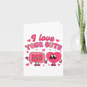 Valentine’s Day Gastro Endoscopy Nurse I Love Your Card