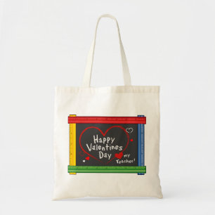Valentine’s Day Gift for Teacher Tote Bag