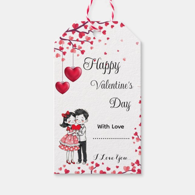 Valentine’s Day Gift Tag (Front)