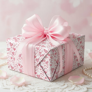 Valentine’s Day Gift Wrap Cute Love coquette