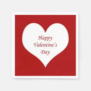 Valentine’s Day Heart Napkin