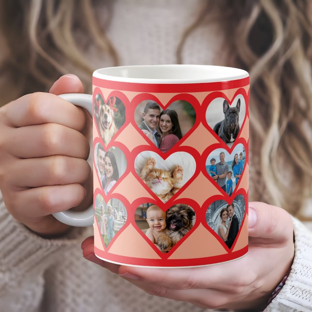 Valentine’s Day Heart Photo Coffee Mug (Creator Uploaded)