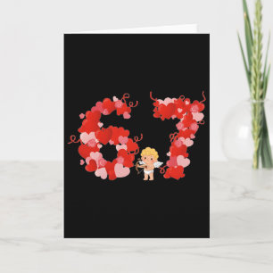 Valentine’s Day Hearts 67 Meme Six Seven 6 7 Cute Card