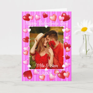 Valentine’s Day Hearts Card