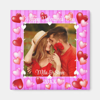 Valentine’s Day Hearts Magnet