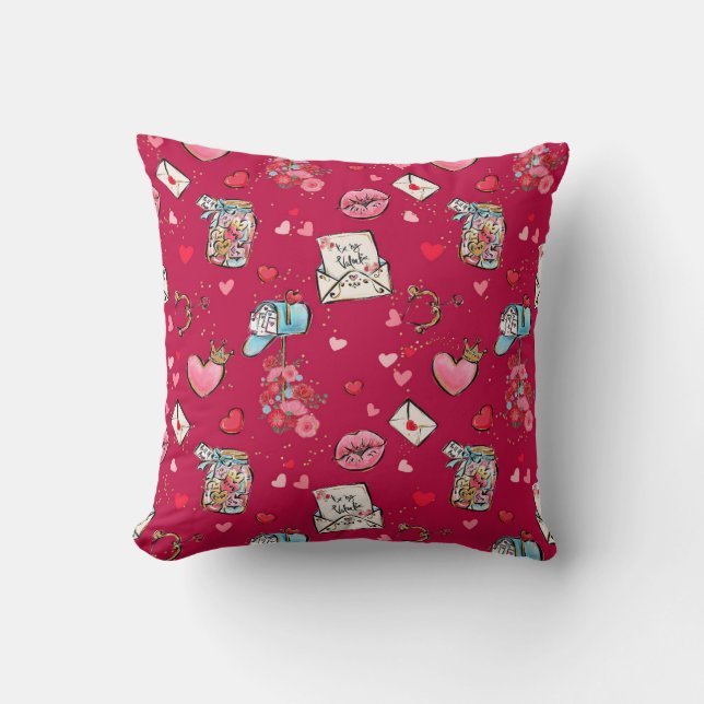 Valentine’s Day Holiday Cushion (Front)
