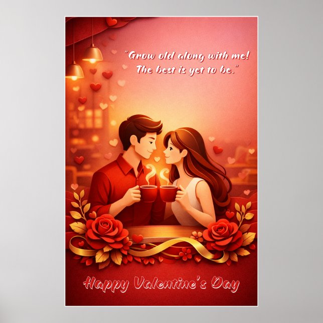 Valentine’s Day Love Quote Poster (Front)