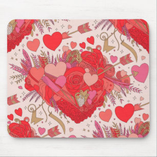 Valentine’s Day Mousepad Romantic