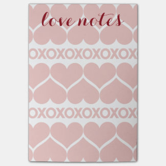 Valentine’s Day Pattern Post-it Notes