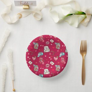 Valentine’s Day School Party Paper Plate
