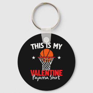 Valentine’s Day Sketll Boys This Is My Valentine P Key Ring