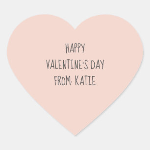 Valentine’s Day stickers for valentines and favour