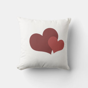 Valentine’s Day t-shirt Heart Design for Women Cushion