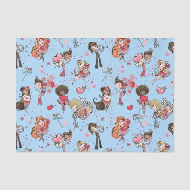 Valentine’s Day Tissue Paper (Front)
