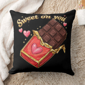 Valentine’s design inspired by chocolate cushion