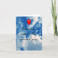 VALENTINE SECRET ADMIRER card