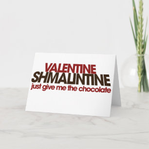 Valentine Shmalintine Holiday Card