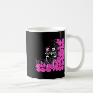 Valentine Skeleton Couple Coffee Mug