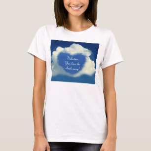 Valentine Sky Heart T-Shirt