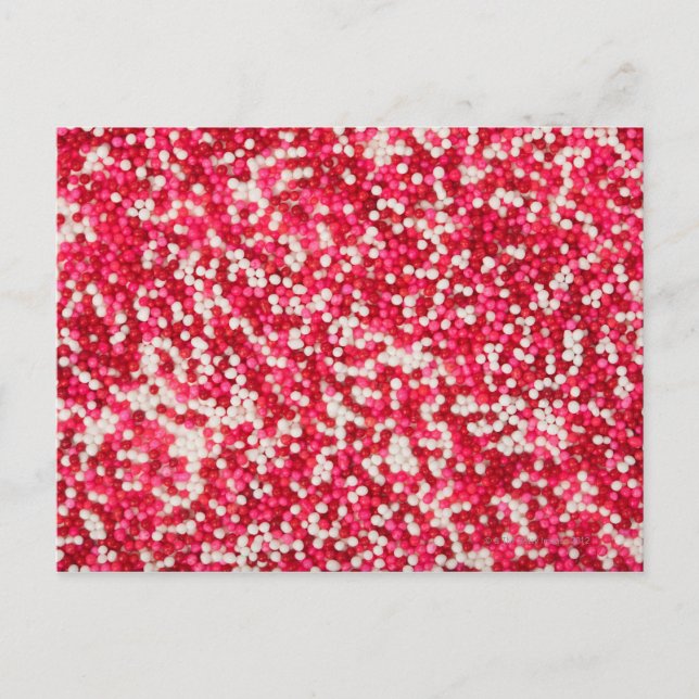 Valentine Sprinkles Holiday Postcard (Front)