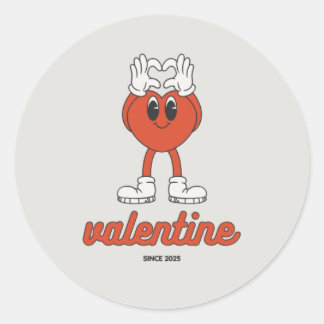 Valentine sticker