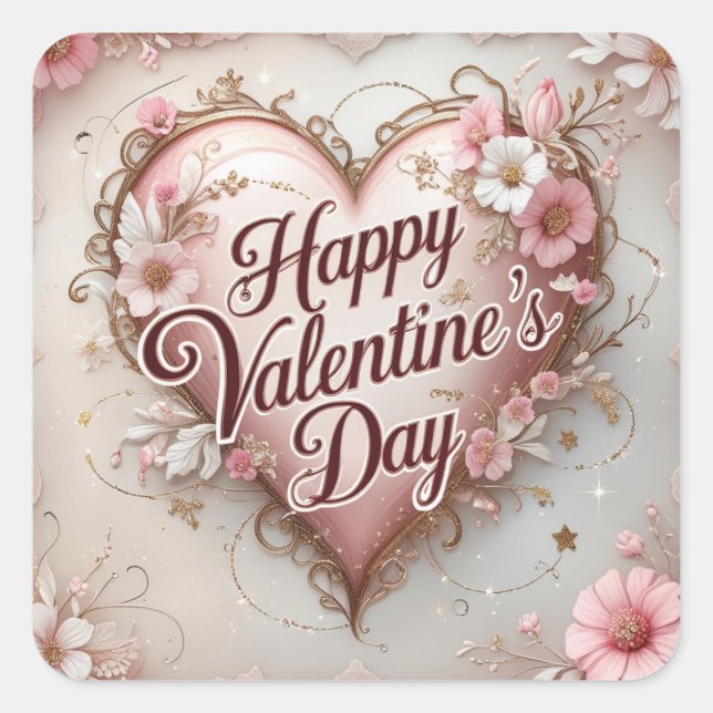 Valentine sticker  (Front)