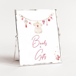 Valentine Sweetheart Books and Gifts Poster