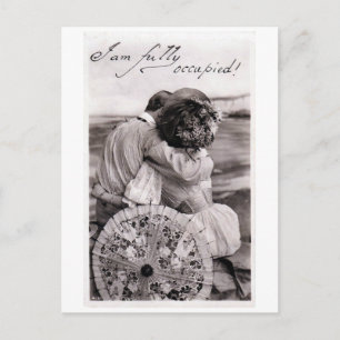 Valentine Sweethearts Holiday Postcard