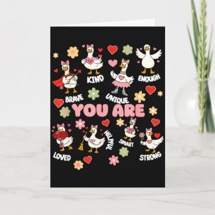 Valentine Teacher You Are Goose Cute Teaching Vale Card