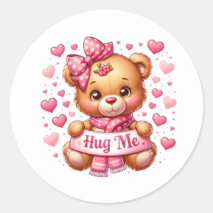 Valentine Teddy Stickers