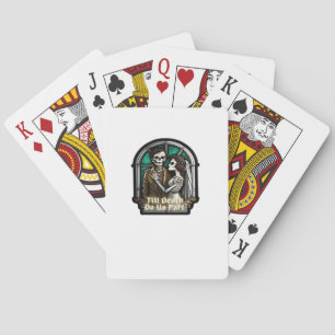 Valentine Till Death Do Us Part Classic Playing Cards
