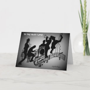 Valentine to Musician Holiday Card