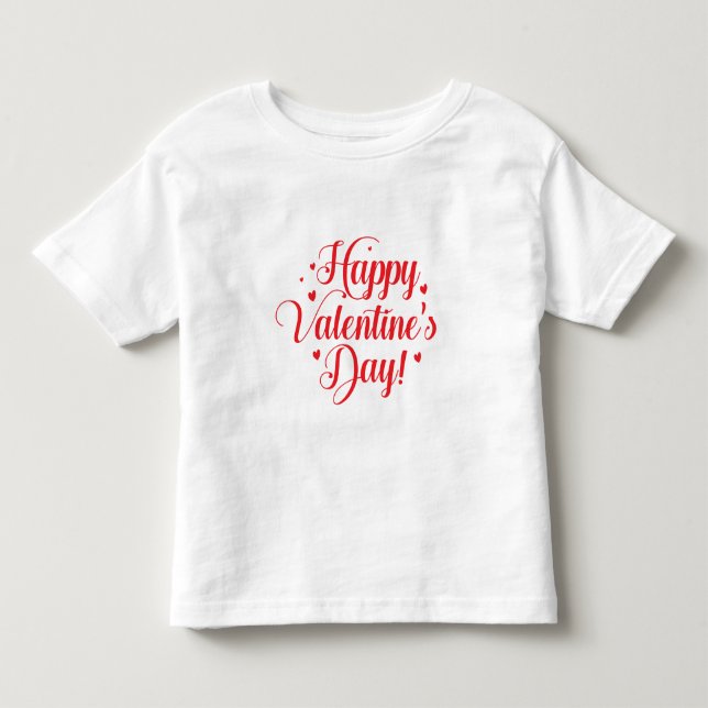 Valentine  toddler T-Shirt (Front)