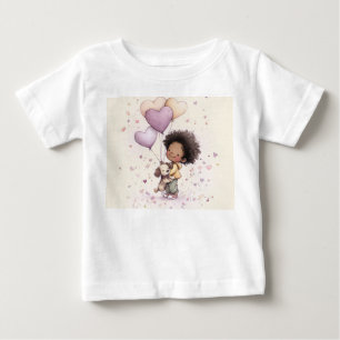 Valentine Toddler T-Shirt – African American