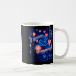 Valentine Van Gogh Starry Night Heart Matching Cou Coffee Mug
