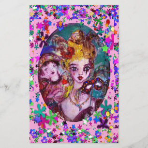 VALENTINE VENETIAN MASQUERADE MASKS STATIONERY