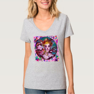 VALENTINE VENETIAN MASQUERADE MASKS T-Shirt