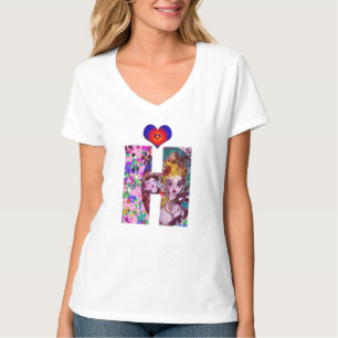 VALENTINE VENETIAN MASQUERADE MONOGRAM M LETTER T-Shirt