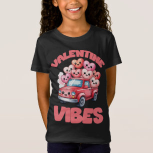 Valentine Vibes, Kids Valentines T-Shirt