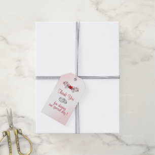 Valentine Wedding Gift Tags