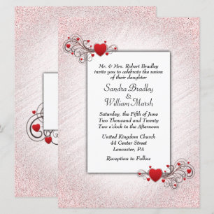 Valentine Wedding Invitation