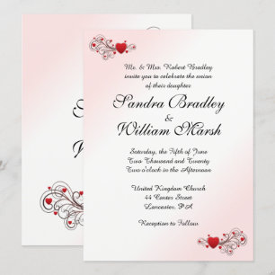 Valentine Wedding Invitation