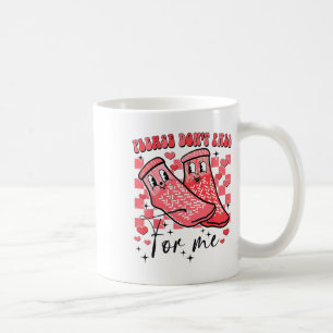 Valentine Whatever You Do Don't Fall For Me Rn Pct Coffee Mug