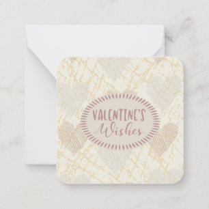 Valentine Wishes. Card