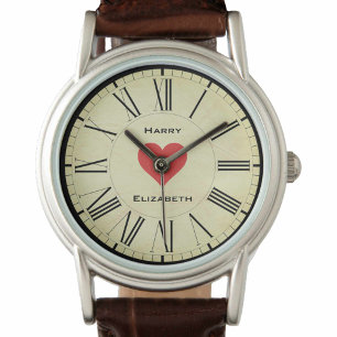 Valentine with Hearts Watch