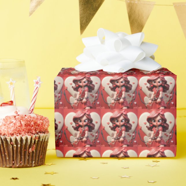 VALENTINE WRAPPING PAPER (Birthday Party)